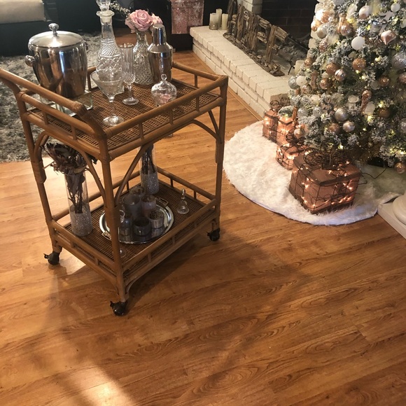 Rolling vintage bar perfect condition! - Picture 2 of 4